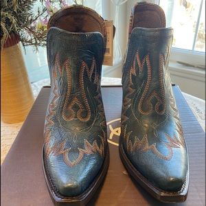 Ariat NEW Ladies Pendleton Dixon Aged Turquoise Snip Toe Boots